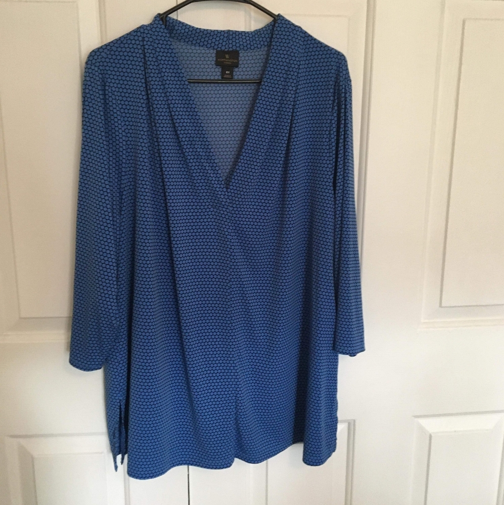 Blue Worthington Blouse